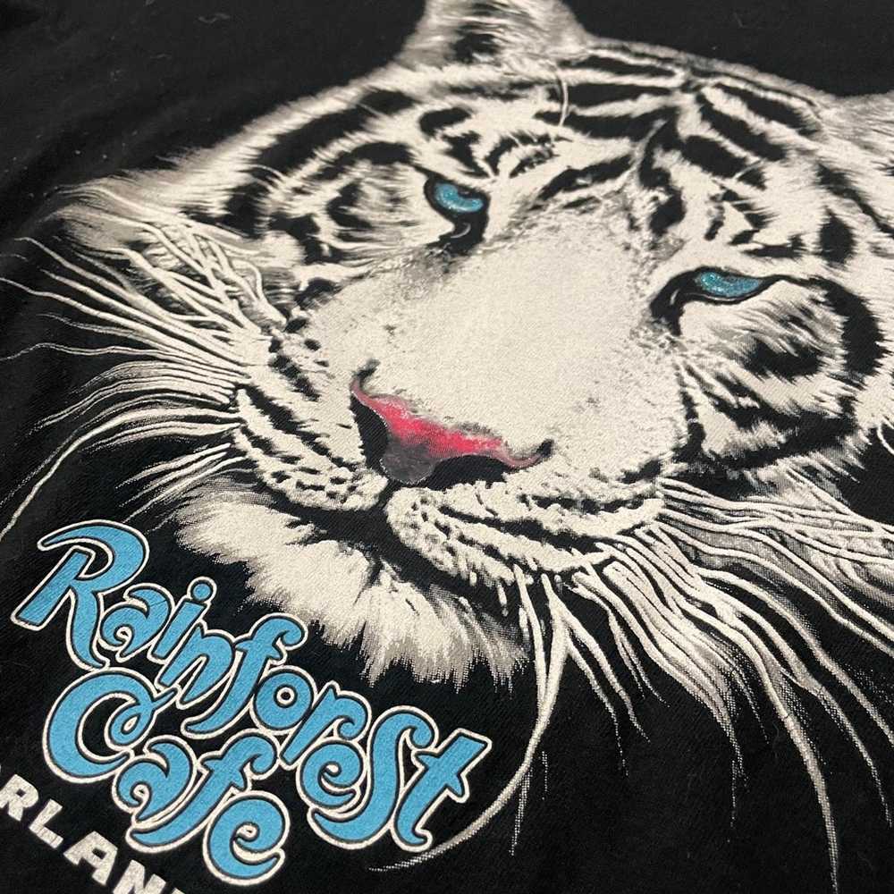 Rainforest Cafe Orlando “White Tiger” T-shirt (Sz… - image 2
