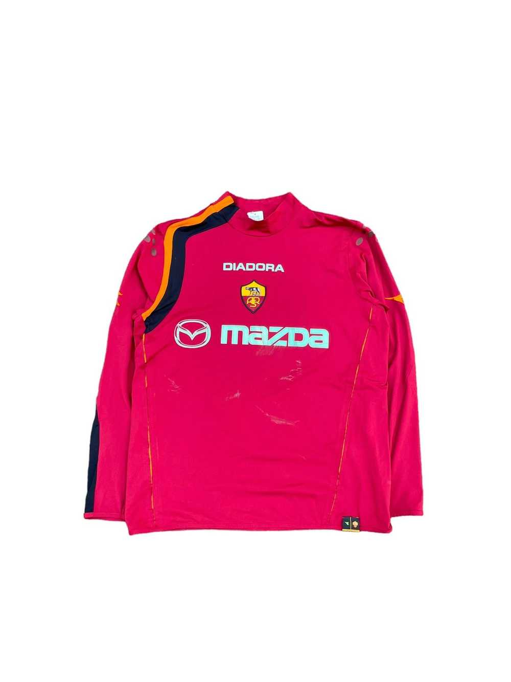 Diadora × Soccer Jersey 03/04 DIADORA AS Roma home - image 1