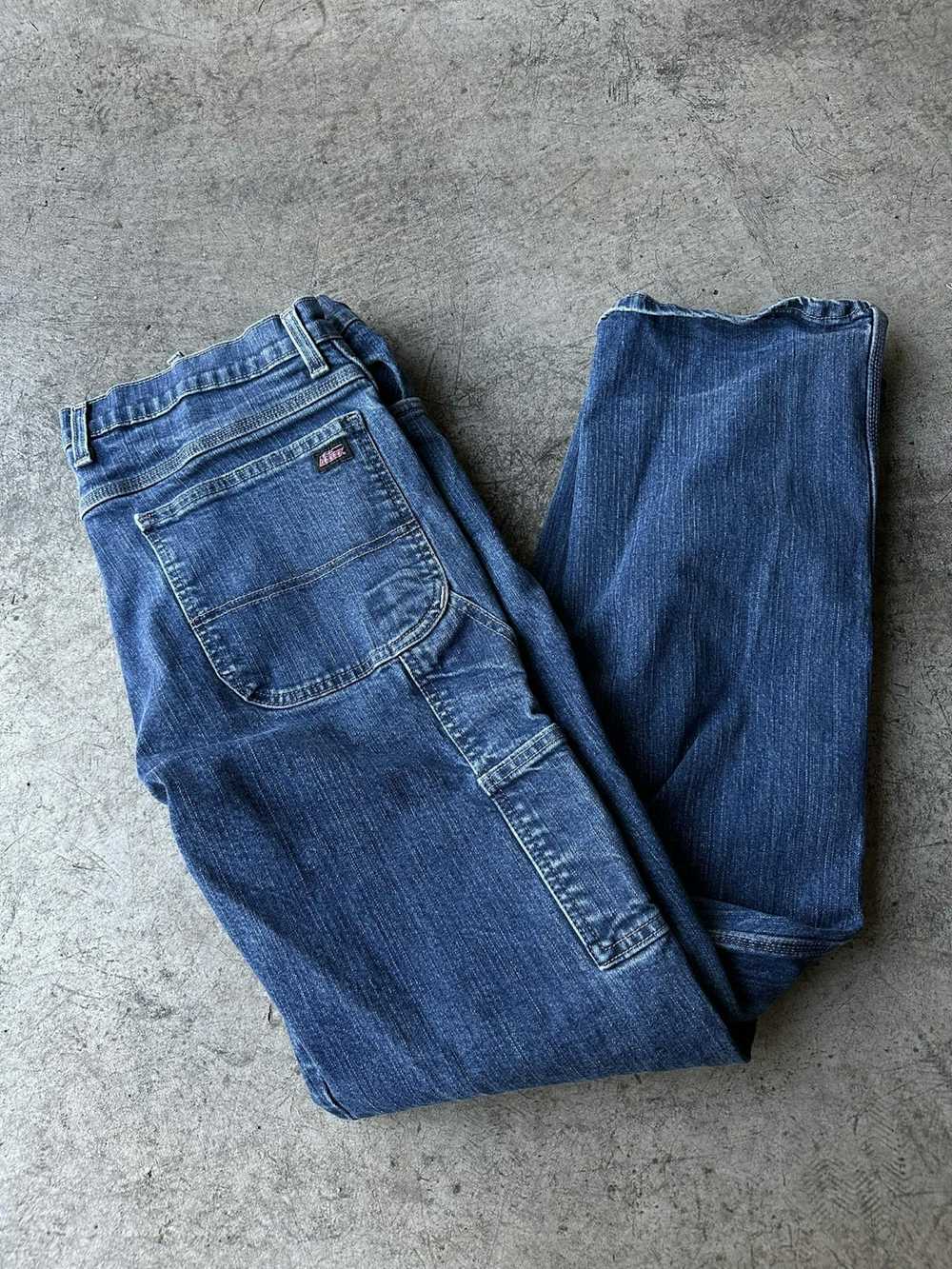 Dickies × Vintage Dickies Navy Blue Denim Jeans - image 1