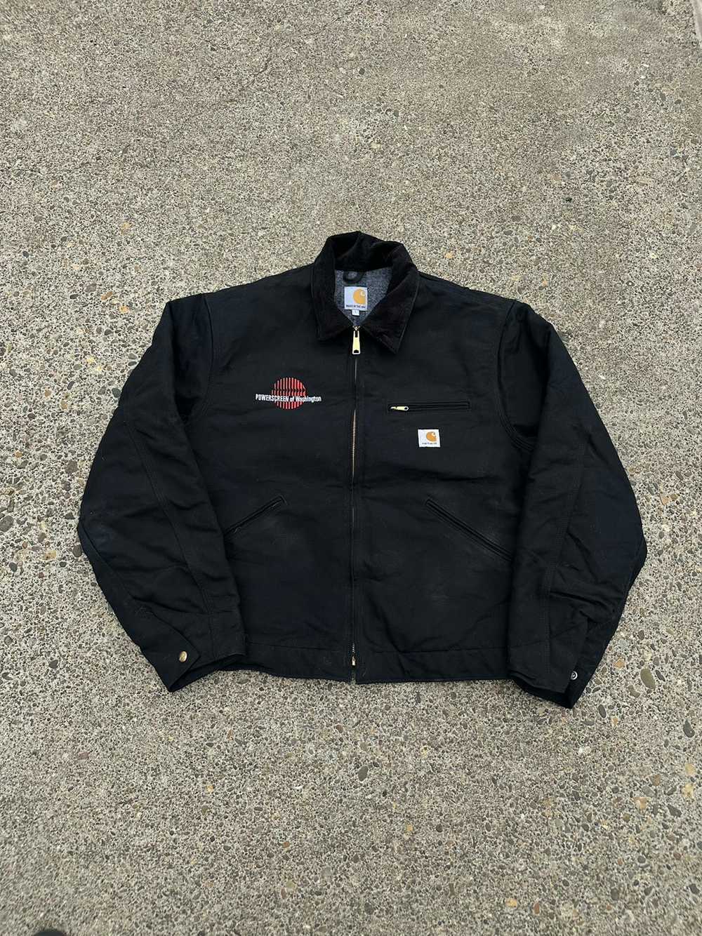 Carhartt × Streetwear × Vintage Carhart Collared … - image 1