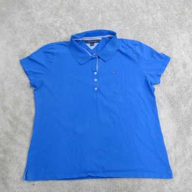 Tommy Hilfiger Shirt Womens X Large Blue Golf Pol… - image 1