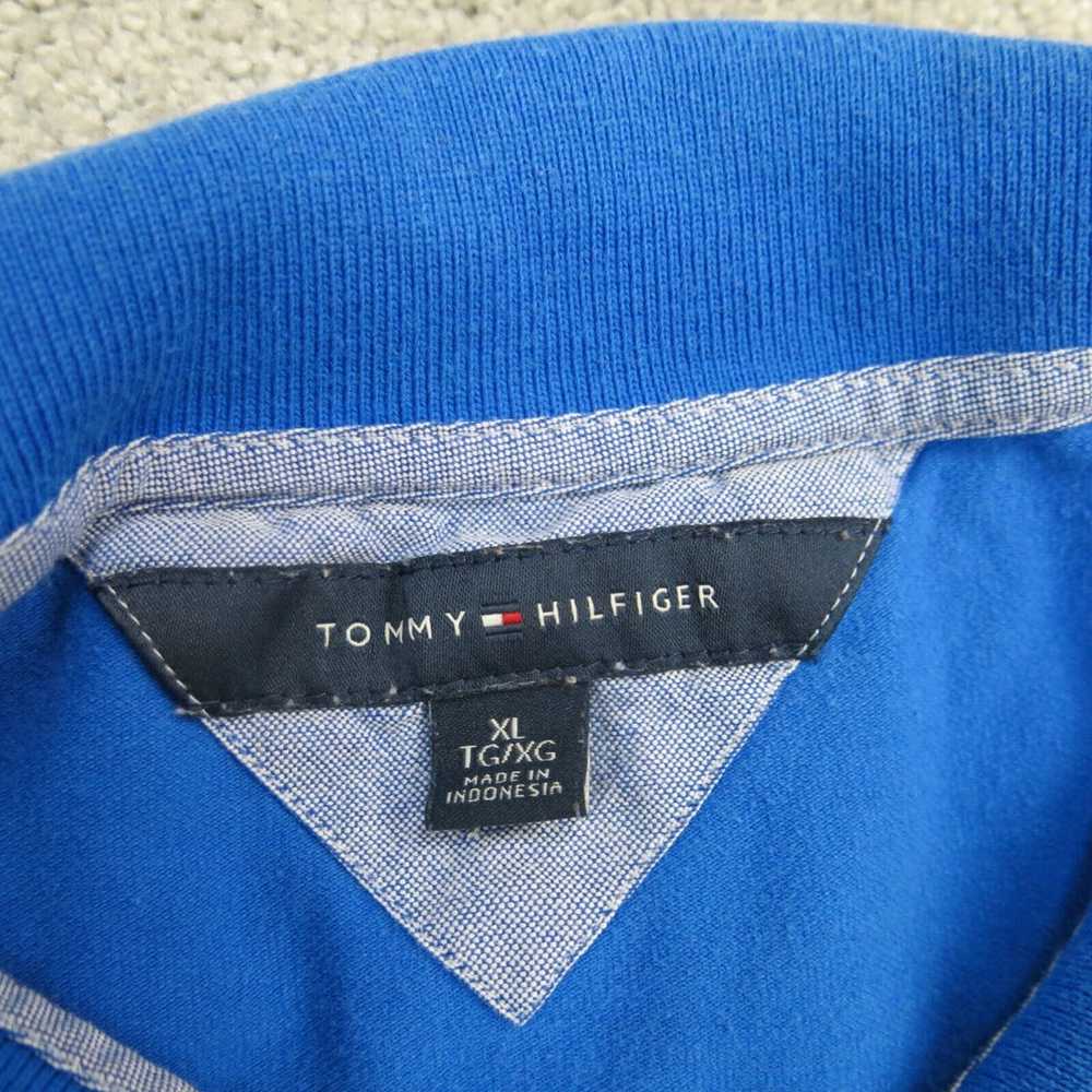 Tommy Hilfiger Shirt Womens X Large Blue Golf Pol… - image 5