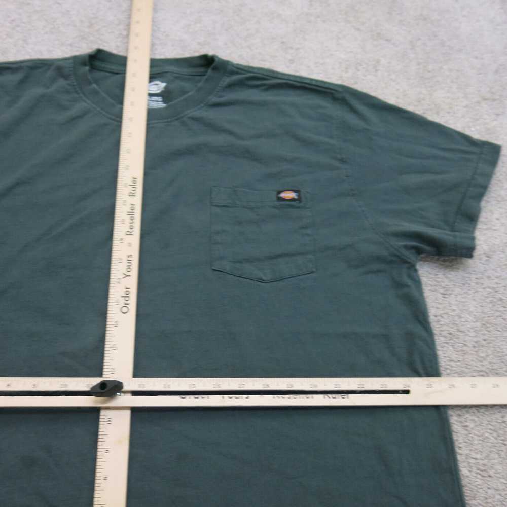 Dickies Shirt Mens 2XL Green 100% Cotton Outdoors… - image 3