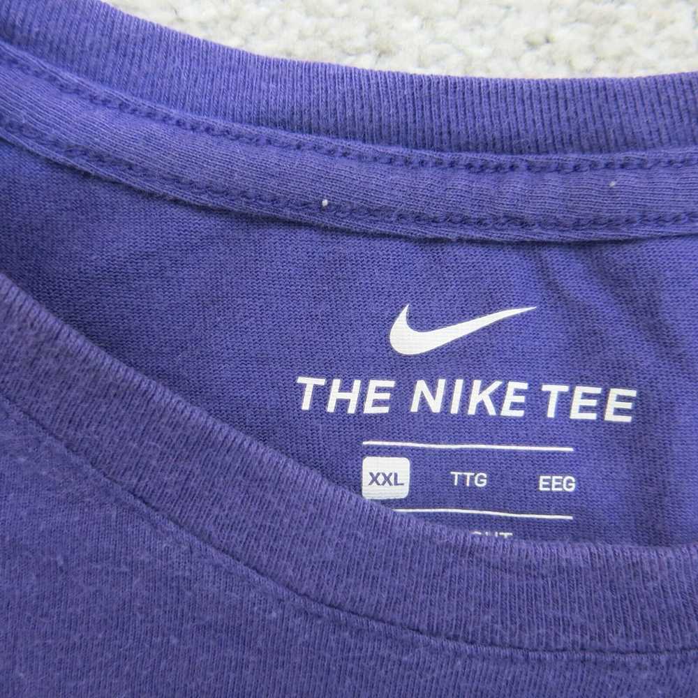 Nike Shirt Mens XXL Purple Dri Fit Wellcome To De… - image 5