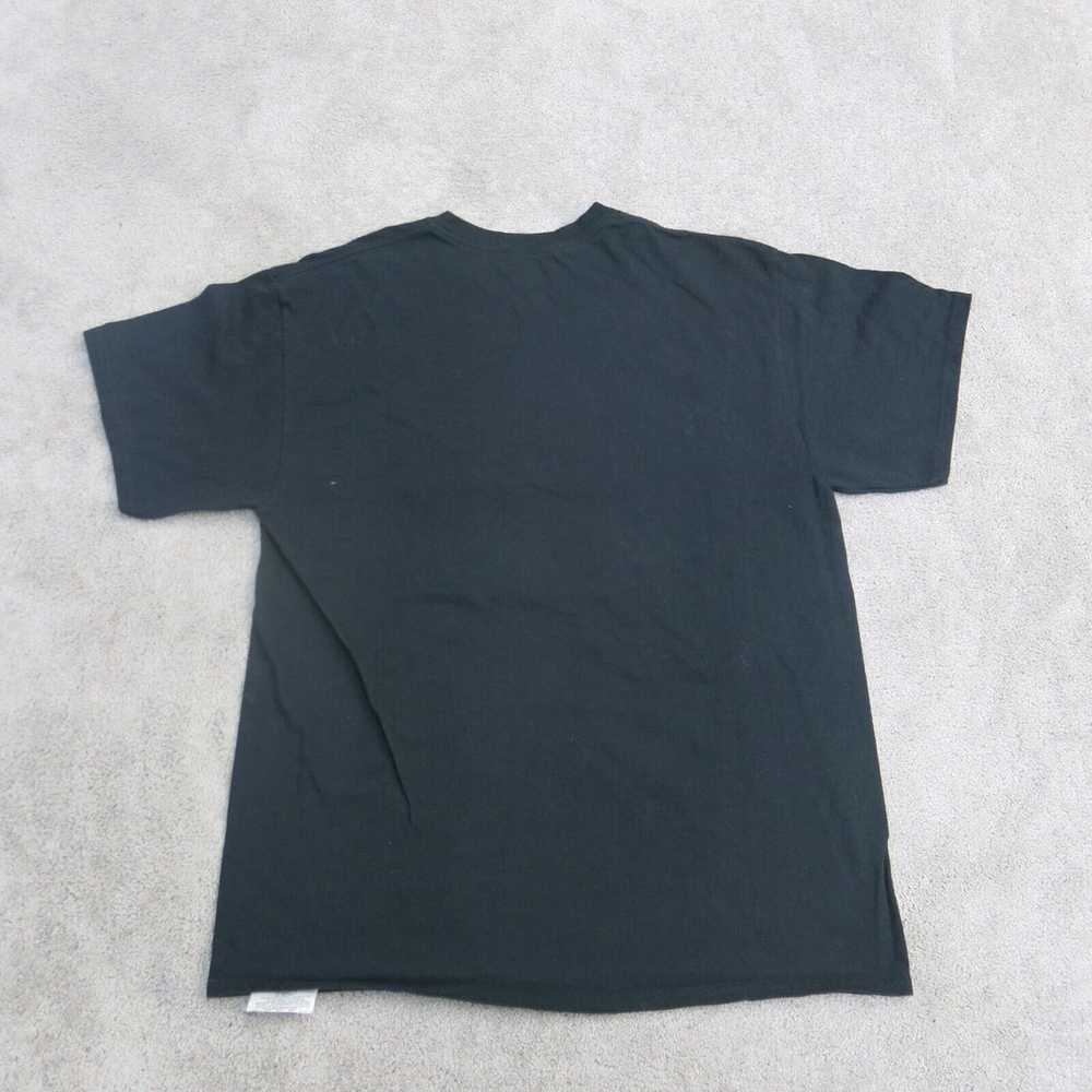 Genuine Merchandise Shirt Mens Large Black Short … - image 2