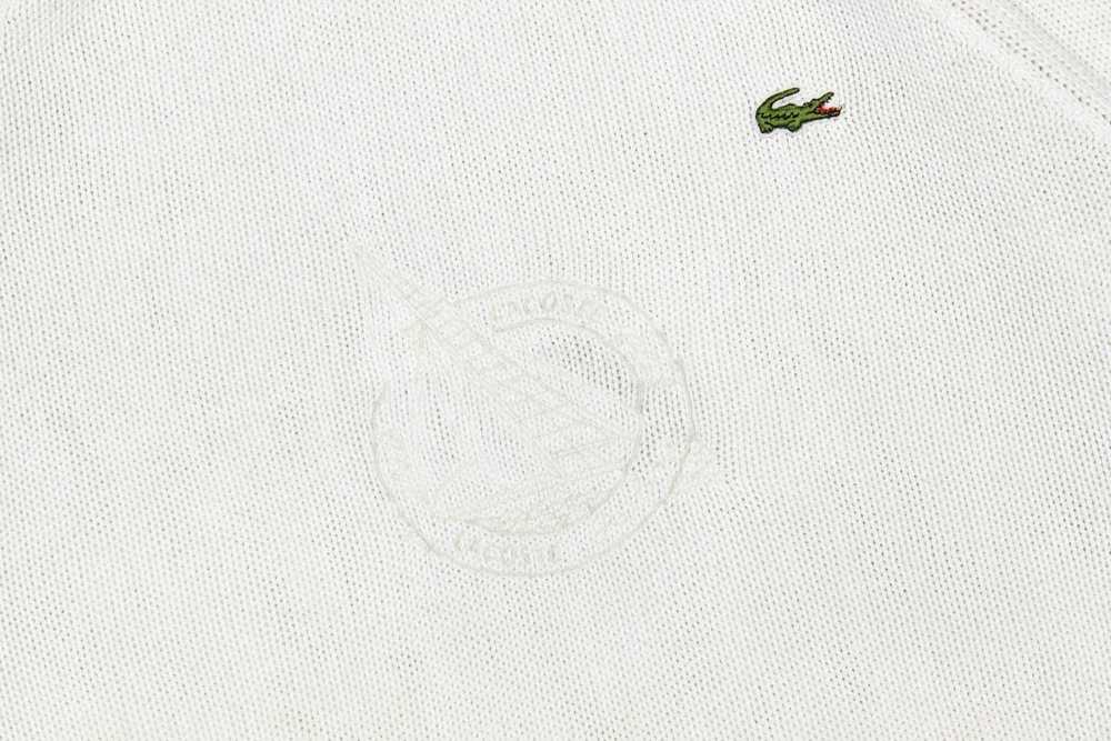 Lacoste 90S Big Logo Embroidered Sweater Vintage … - image 3