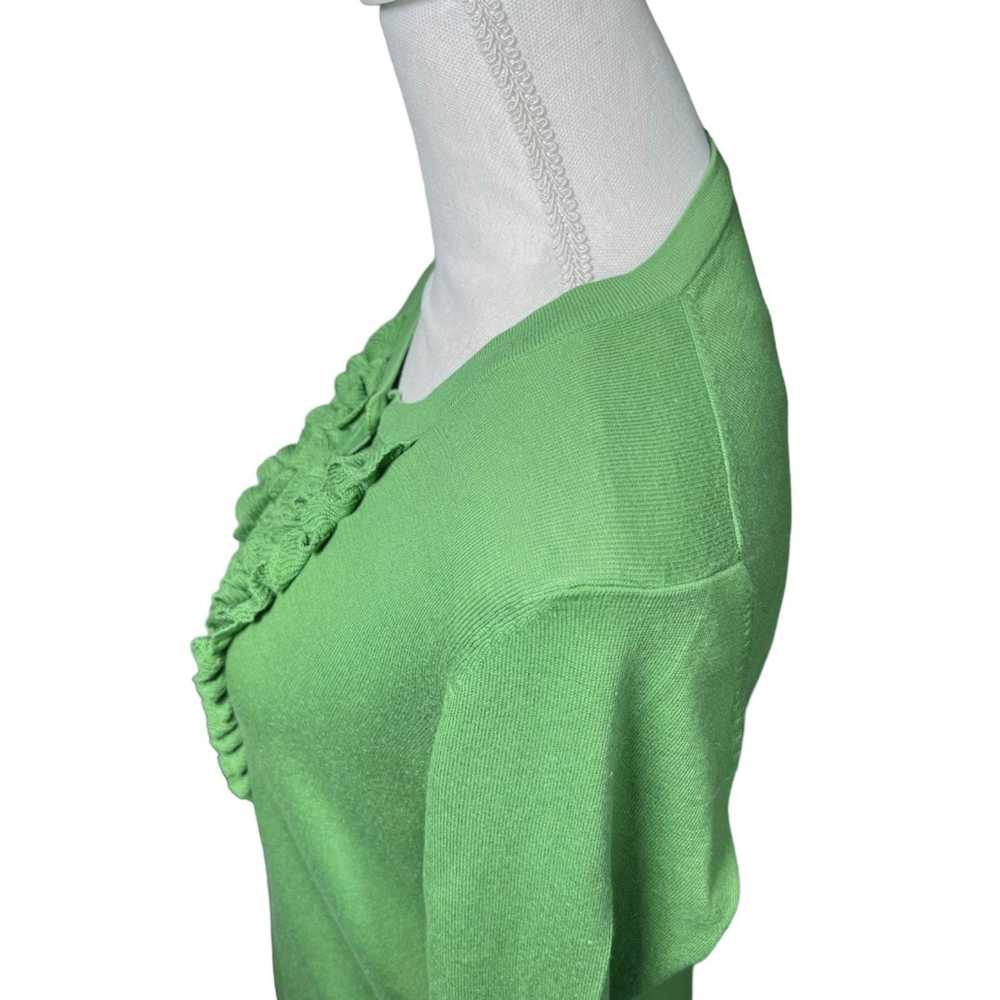 Other Talbots Petites Green 3/4 Sleeve Cardigan S… - image 7