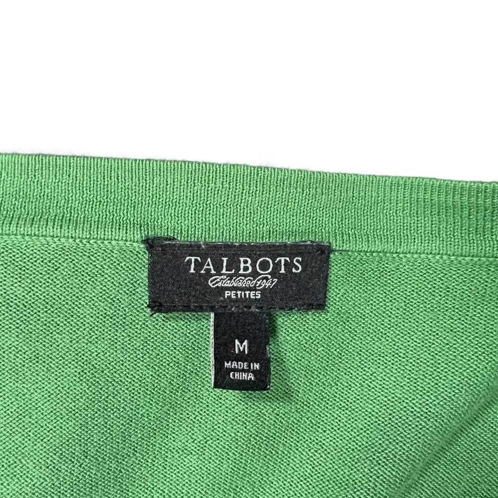 Other Talbots Petites Green 3/4 Sleeve Cardigan S… - image 8