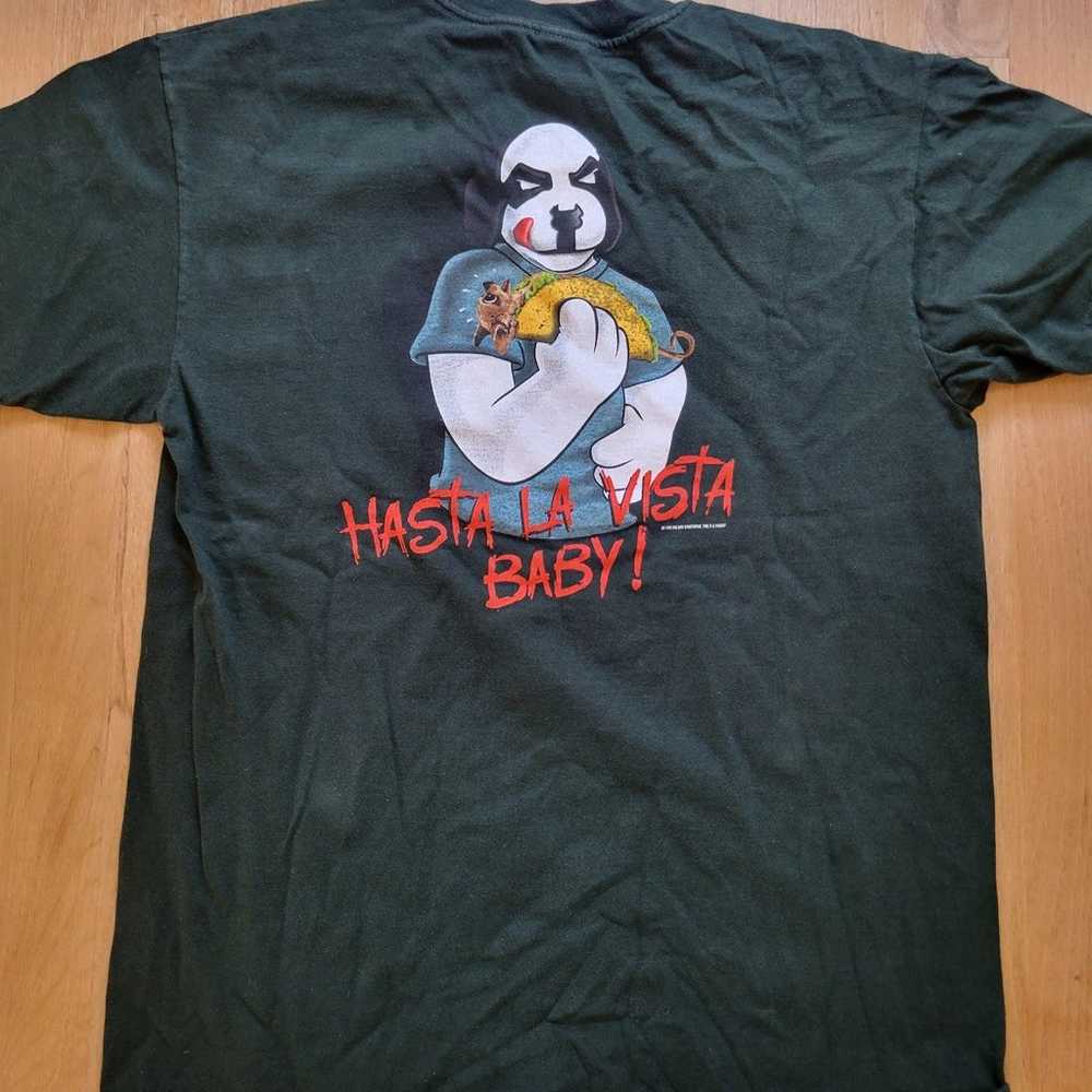 Vintage 1998 Big Dog Hasta LA Vista shirt size La… - image 3