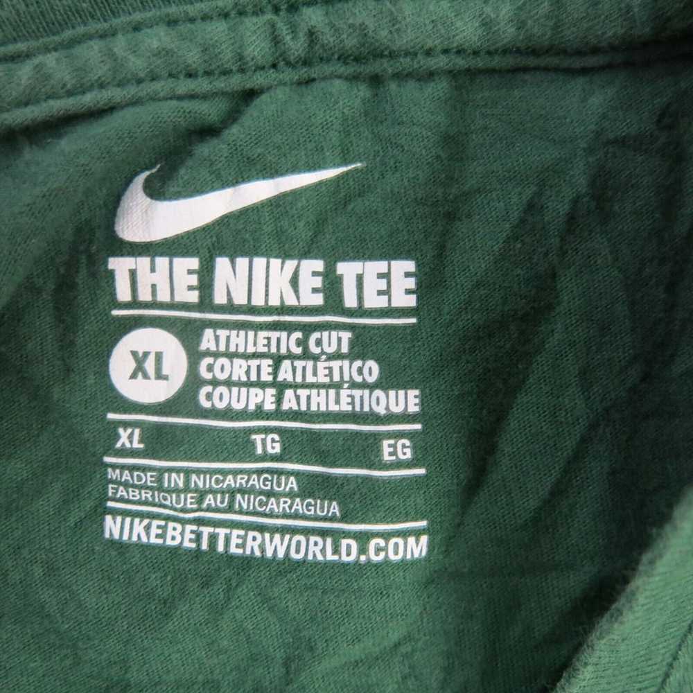 The Nike Tee Shirt Mens XL Green Long Sleeve Ligh… - image 5