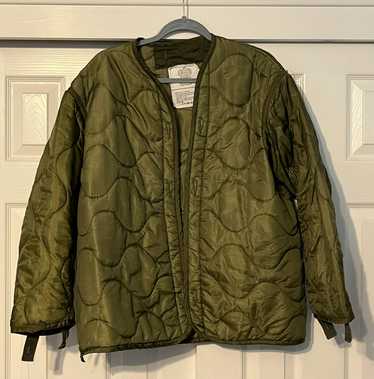 Vintage Military Qulited Bomber