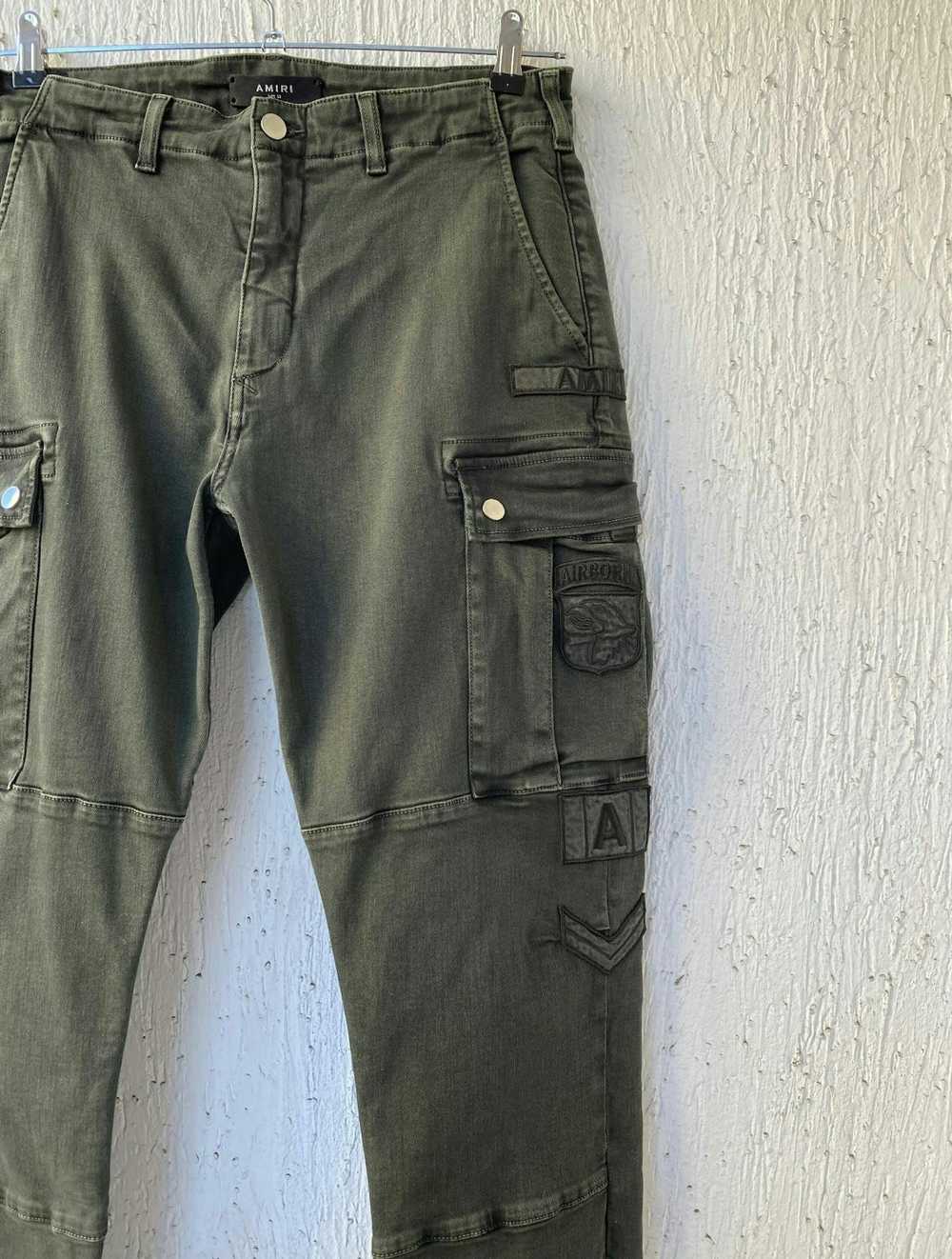 Amiri Amiri Military Patch Cargo Pants - image 3