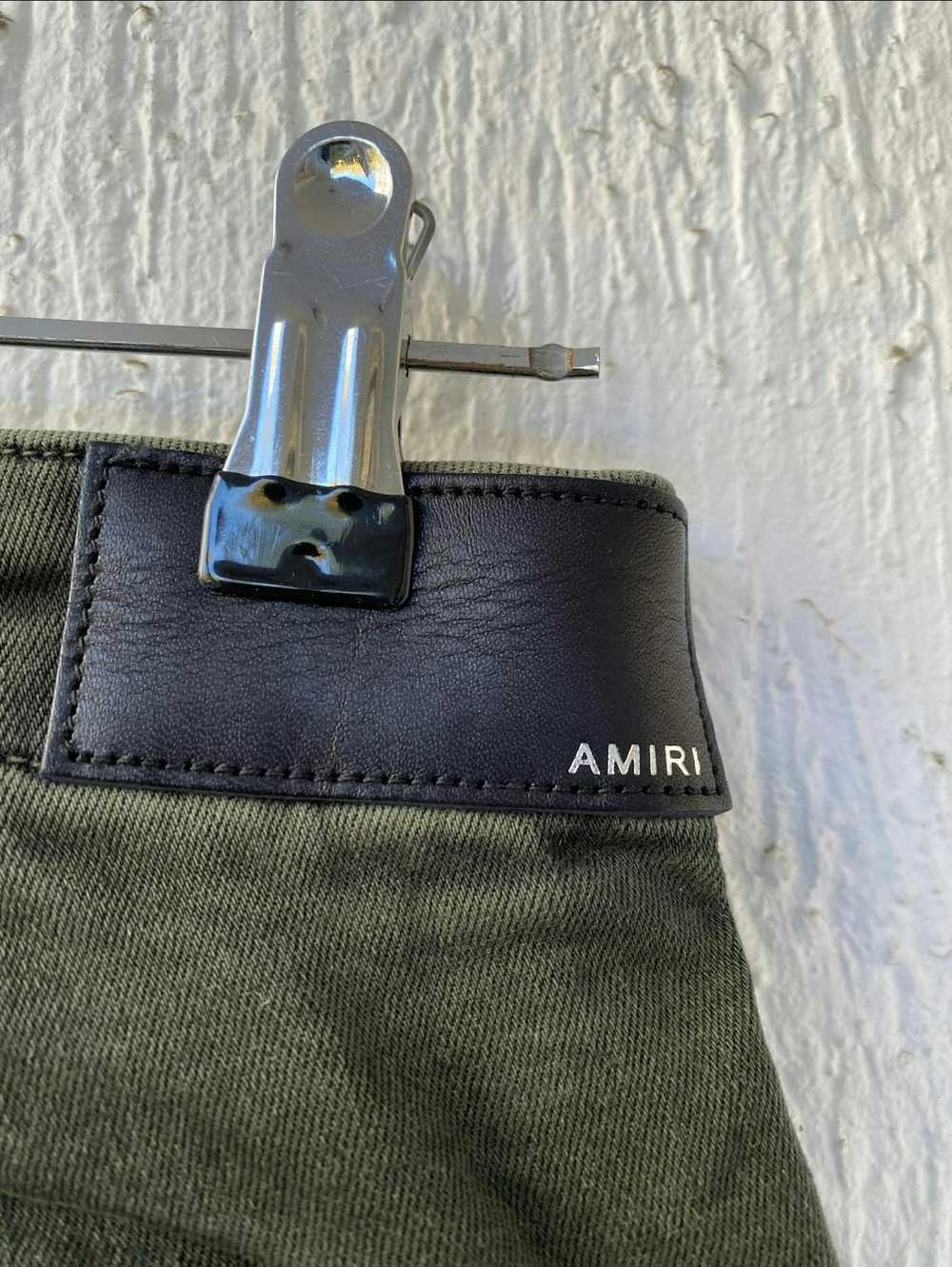 Amiri Amiri Military Patch Cargo Pants - image 4