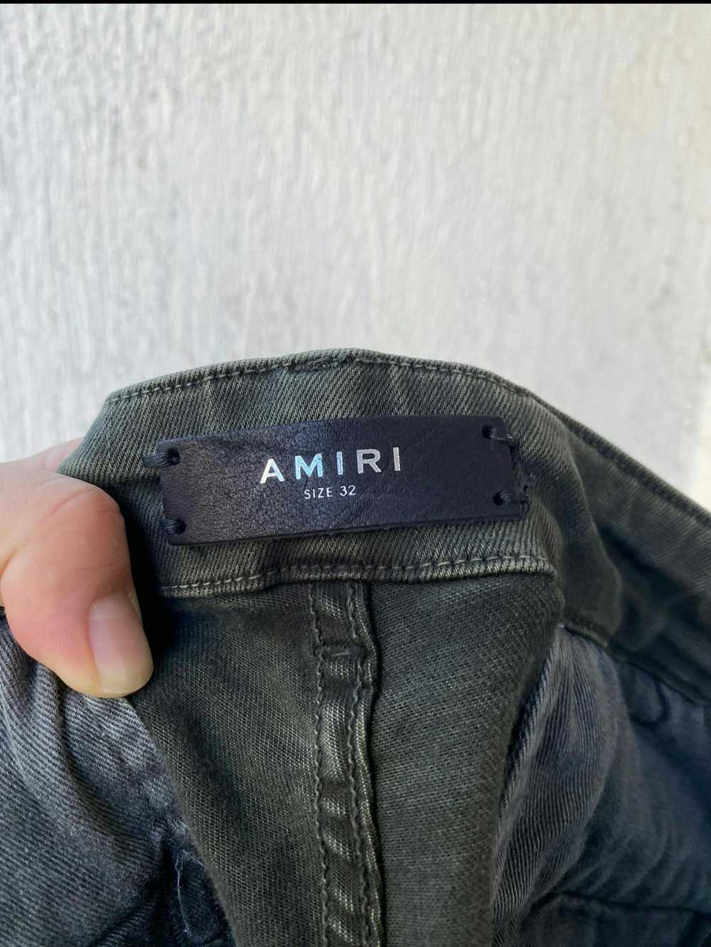 Amiri Amiri Military Patch Cargo Pants - image 6