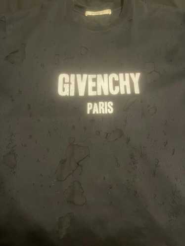 Givenchy Givenchy Distressed T shirt
