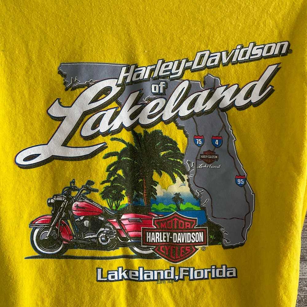 2011 Harley Davidson Lakeland, Florida shirt Size… - image 1
