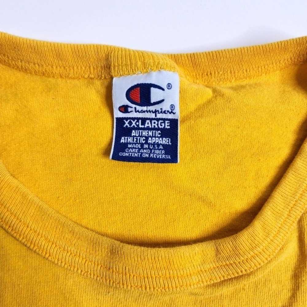 Vintage Champion Green Bay Packers Spell Out Shir… - image 2