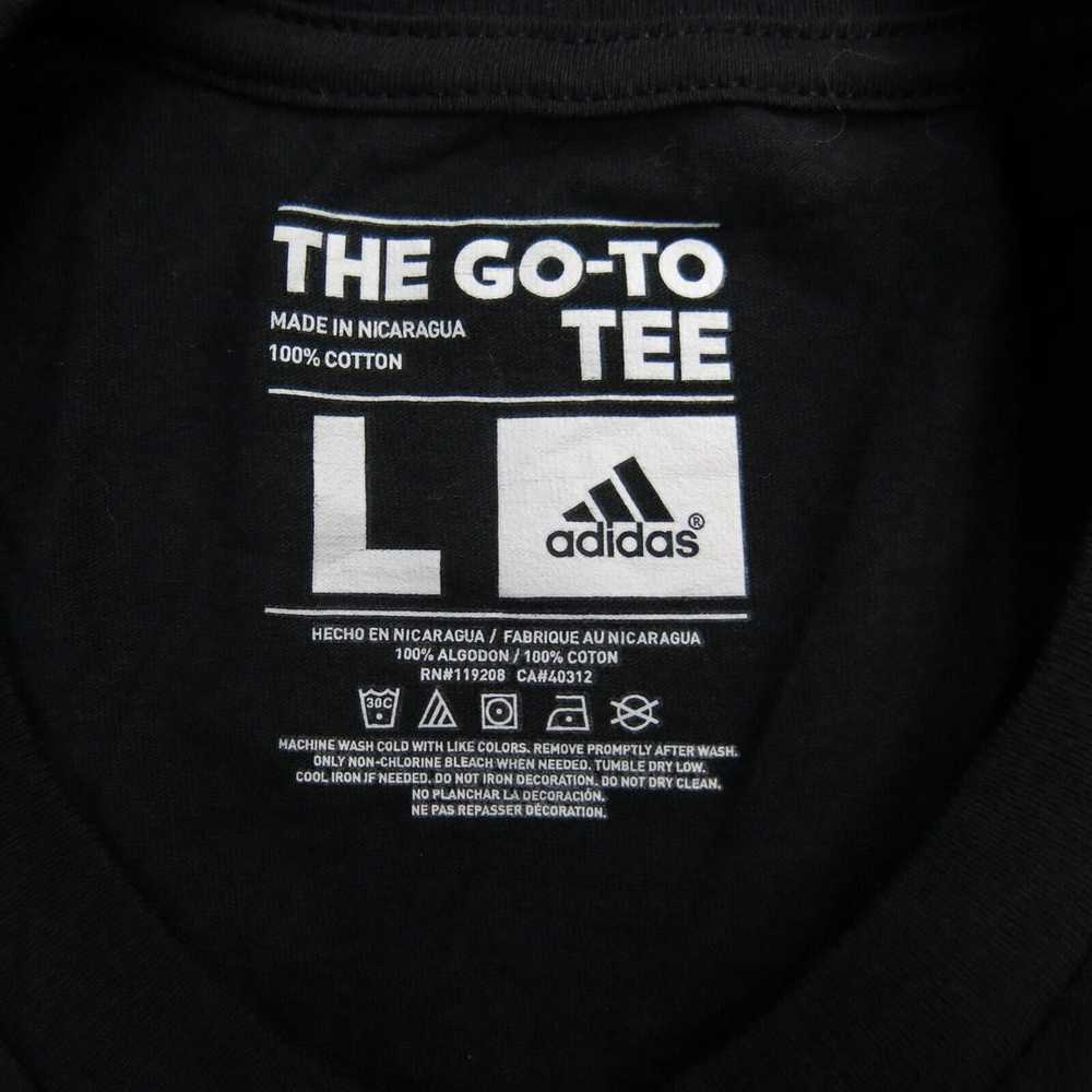 Adidas Mens The Go To Tee Shirt Crew Neck Short S… - image 8