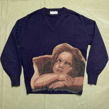 Custom × Vintage Custom Tapestry Sweater - Mens X… - image 1