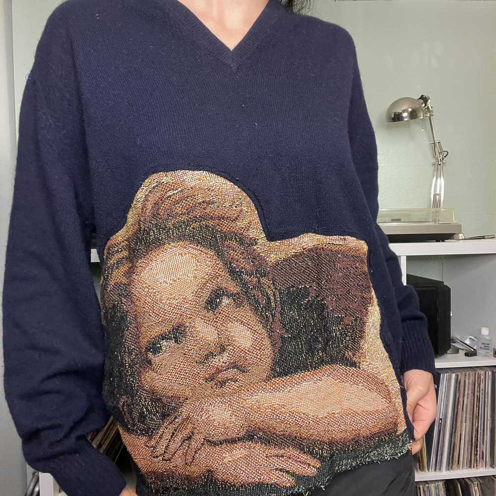 Custom × Vintage Custom Tapestry Sweater - Mens X… - image 6