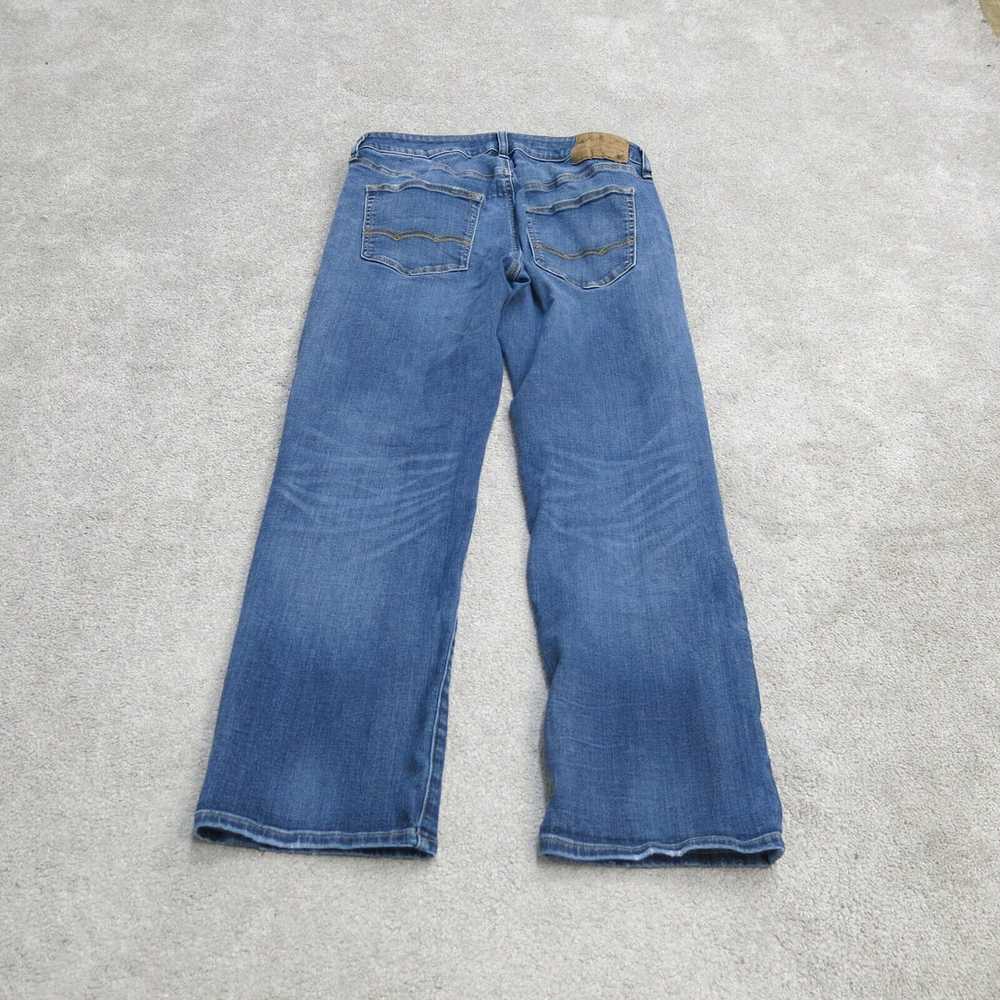 American Eagle Jeans Mens 30X31 Blue Stretch Low … - image 2