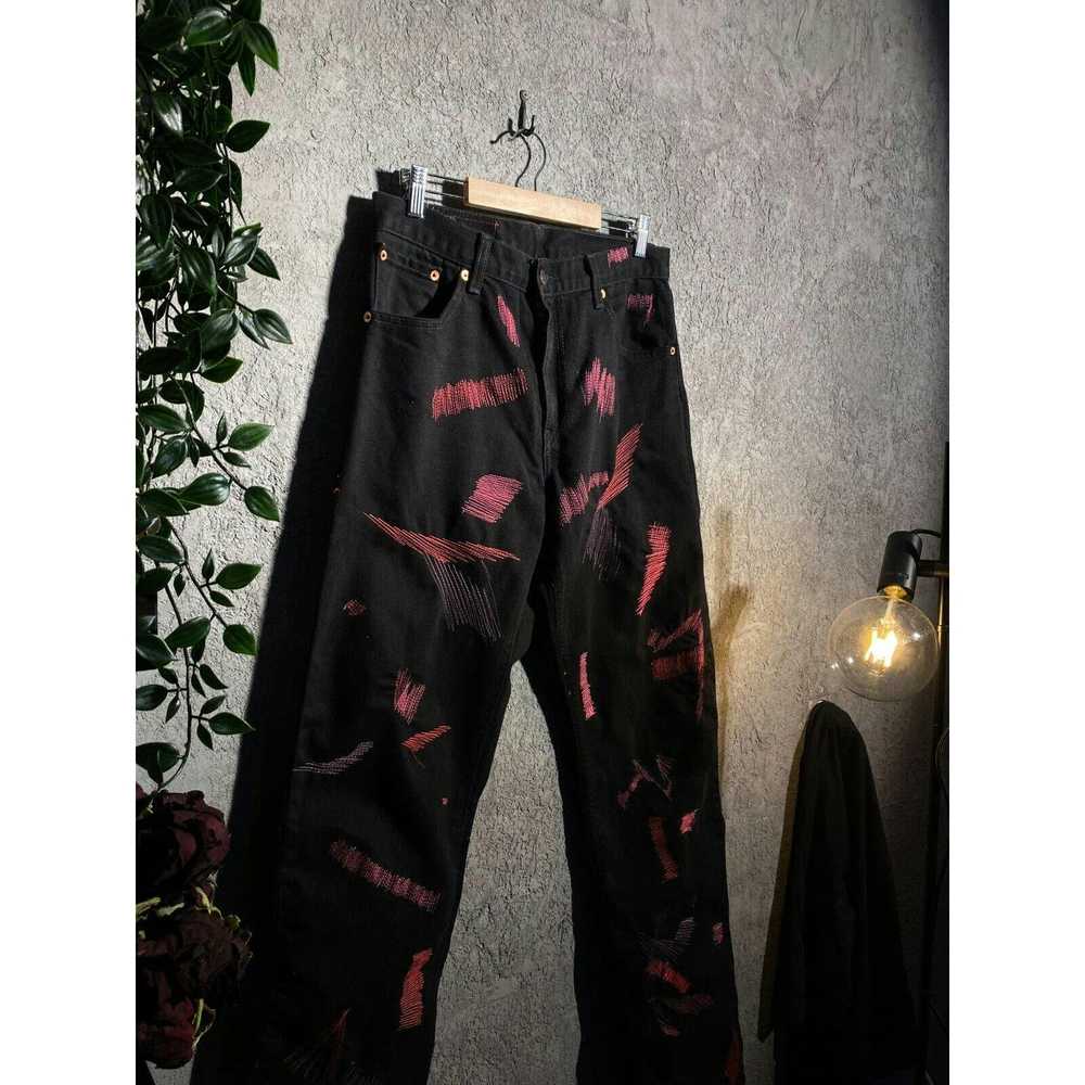 Levi's LEVI'S CUSTOM PINK RED SEWING UNDERCOVER 9… - image 3