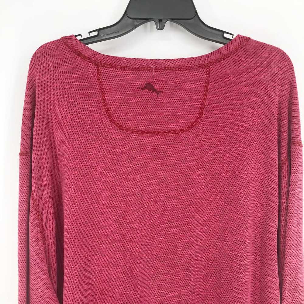 Tommy Bahama Mens Long Sleeve T Shirt S Red Round… - image 6