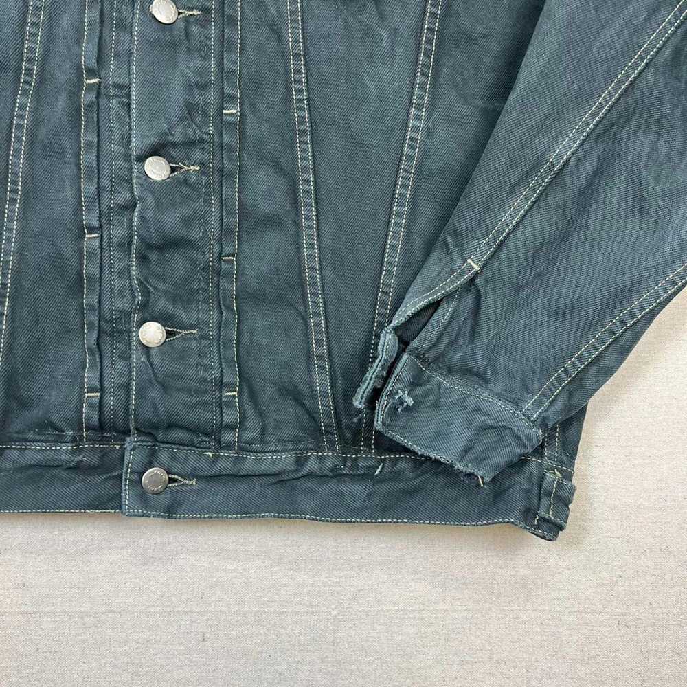 Guess Vintage 90's Guess dark-wash denim jean jac… - image 8
