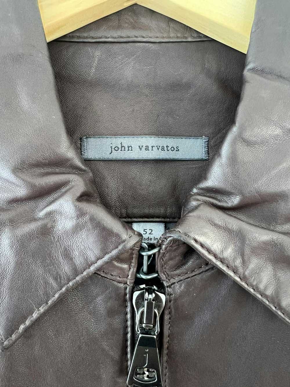 John Varvatos Lambskin moto jacket. MSRP: $1,898 - image 3