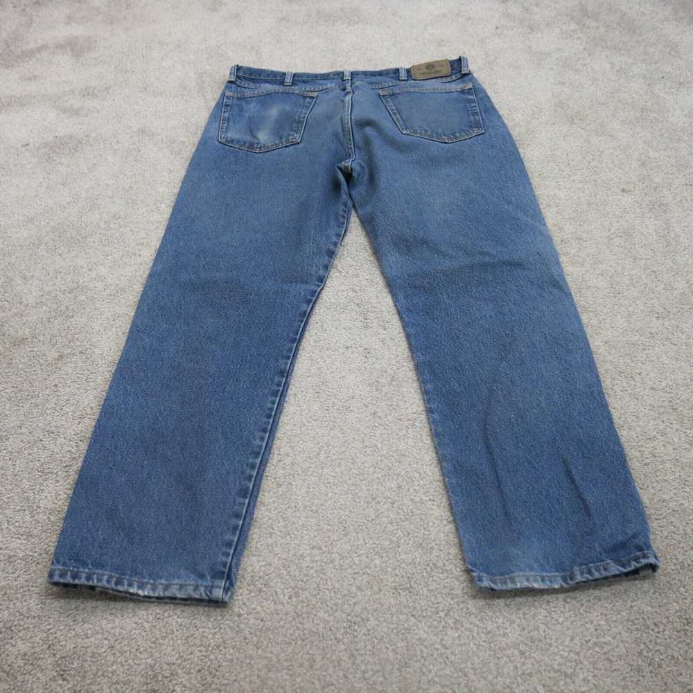 Wrangler Jeans Men 36X30 Blue Straight Leg Denim … - image 2