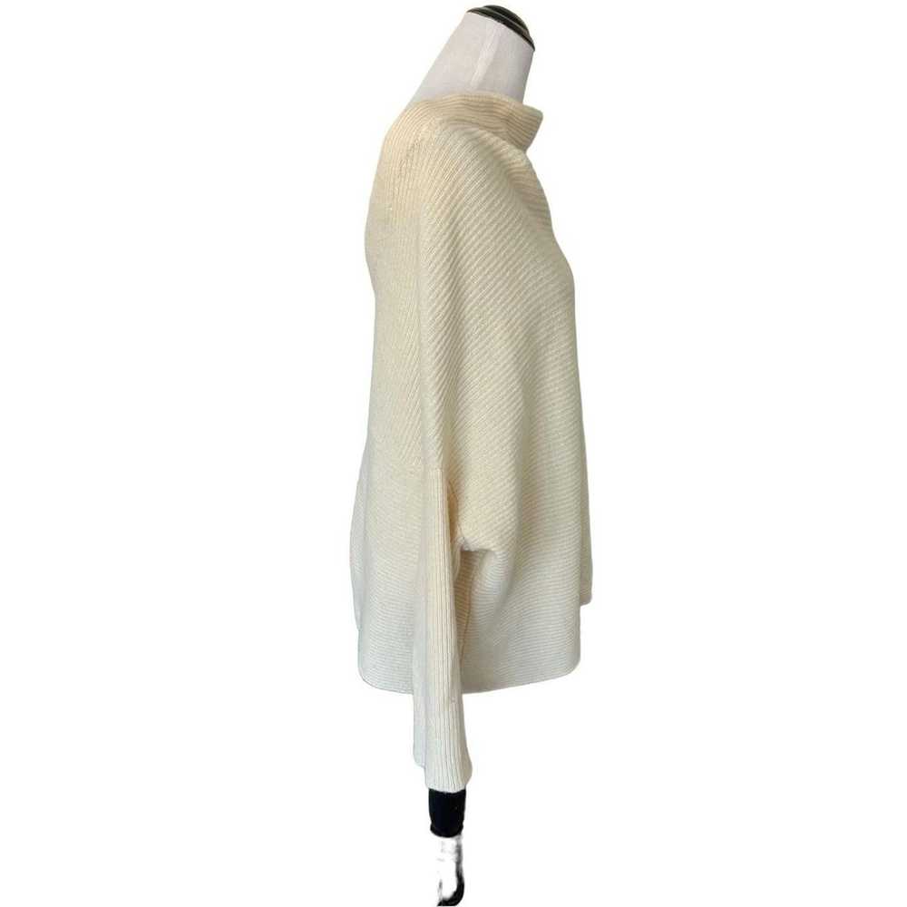 Zara Zara knit women wool v-back sweater size M - image 2
