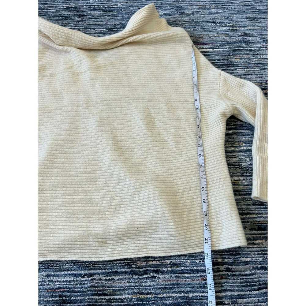 Zara Zara knit women wool v-back sweater size M - image 6