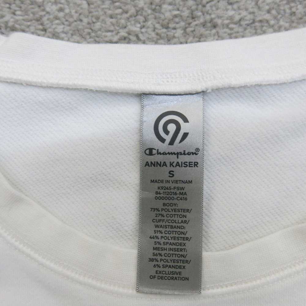 Champion Sweater Womens Small White Pullover Swea… - image 5