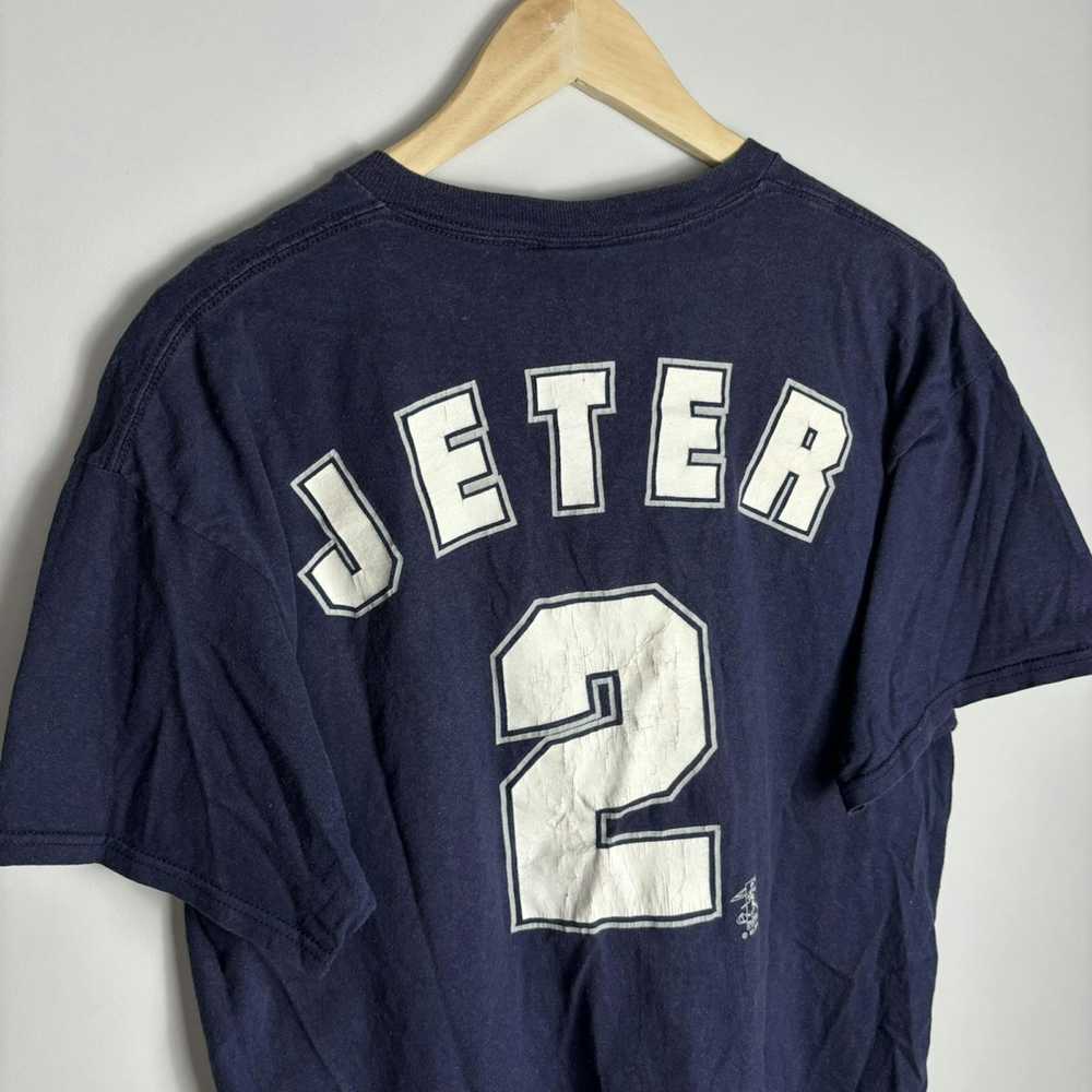 MLB × Rap Tees × Vintage Vintage Derek Jeter MLB … - image 3