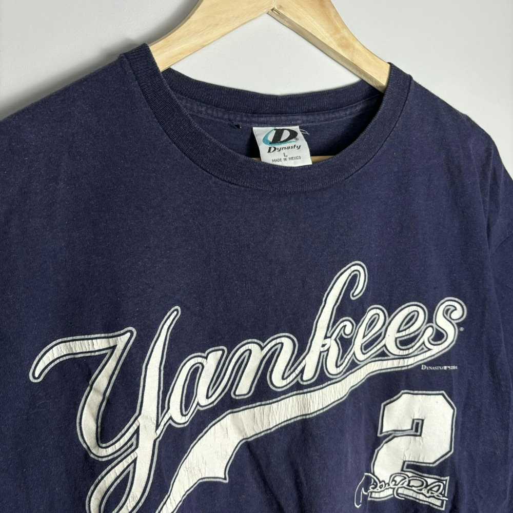 MLB × Rap Tees × Vintage Vintage Derek Jeter MLB … - image 5