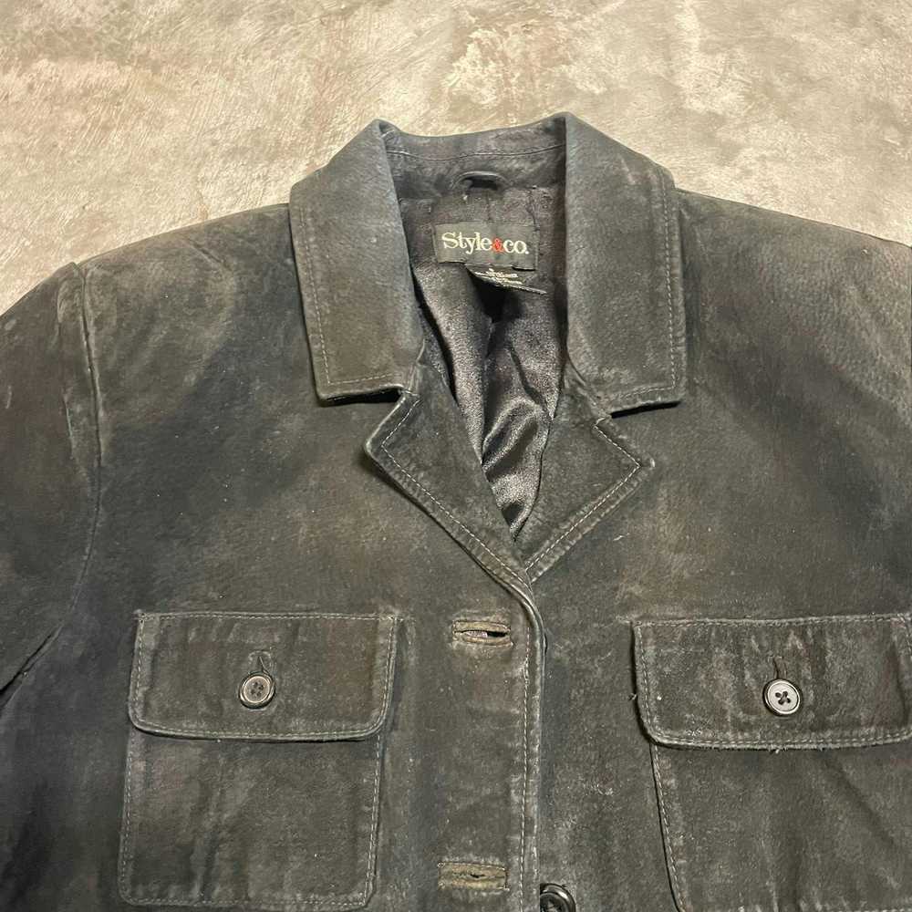 Other Style & Co Leather Jacket - image 4