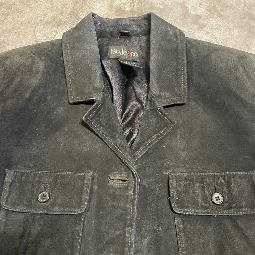 Other Style & Co Leather Jacket - image 5