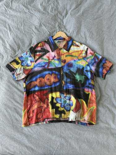 Our Legacy Our Legacy Multicolor Cotton Shirt Ove… - image 1