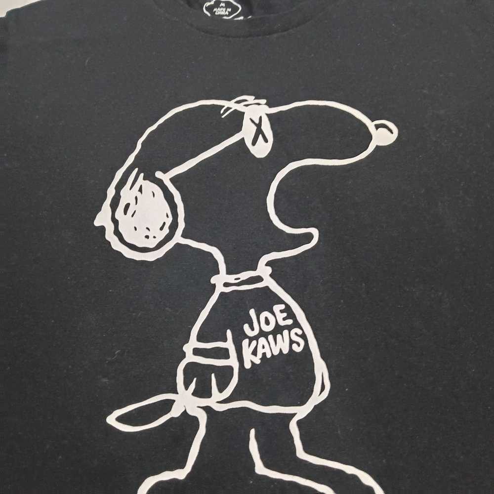 KAWS x Uniqlo x Peanuts Joe Kaws Yawn Outline Tee… - image 1