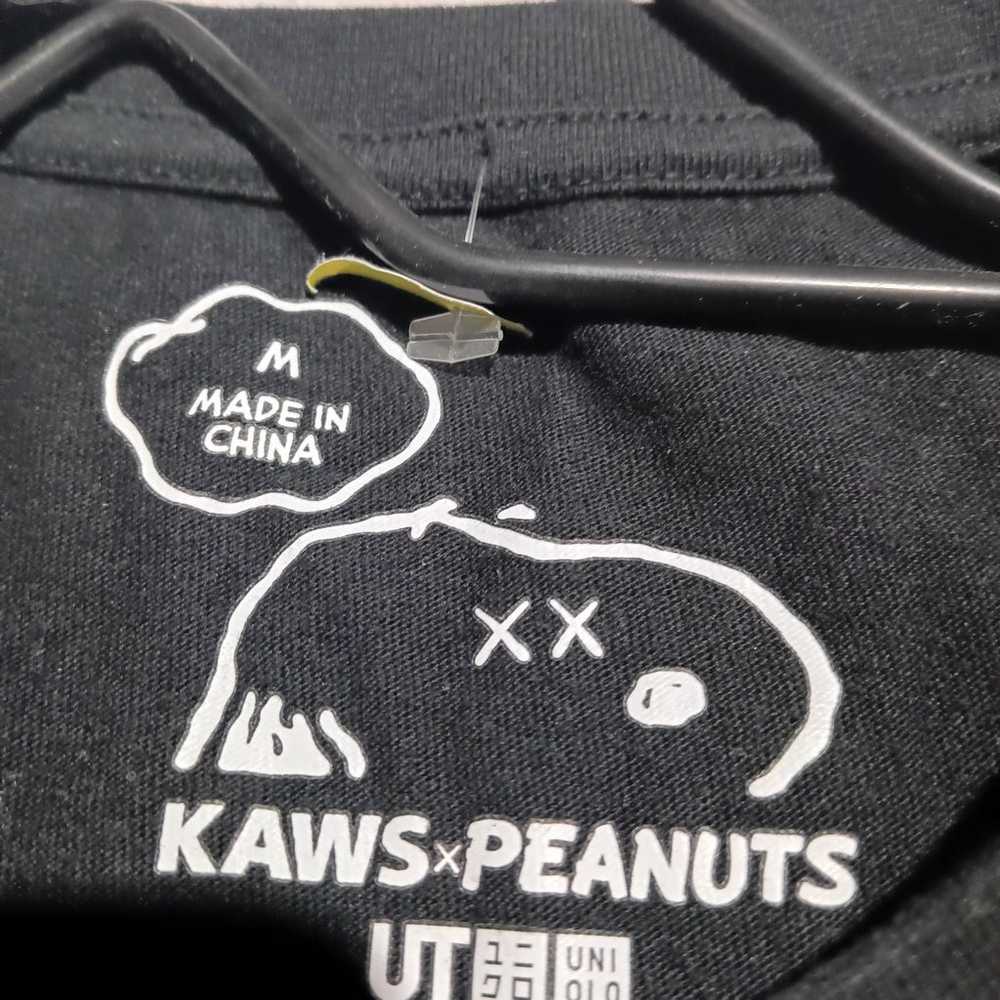 KAWS x Uniqlo x Peanuts Joe Kaws Yawn Outline Tee… - image 4