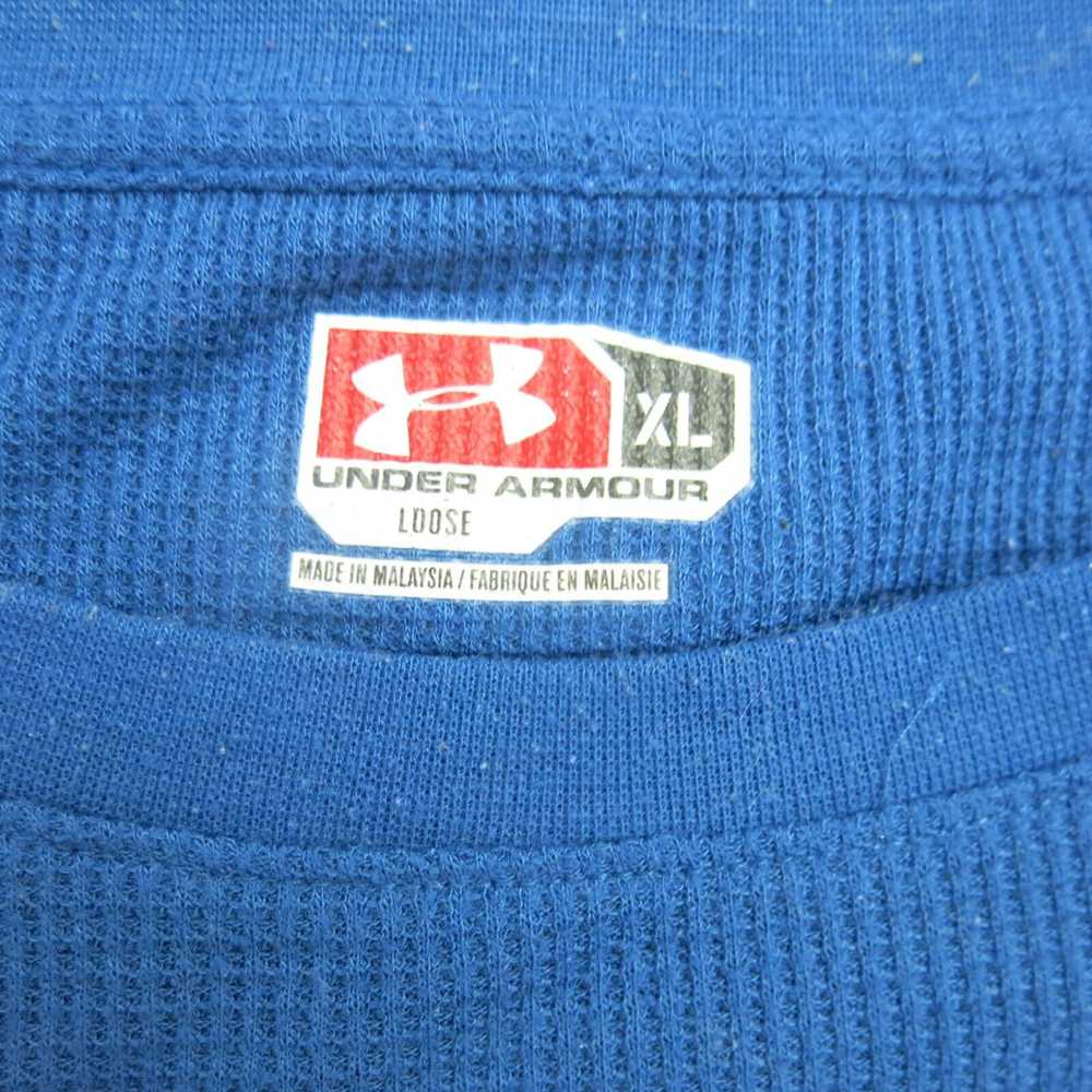 Under Armour Shirts Mens XL Blue Long Sleeve Swoo… - image 6