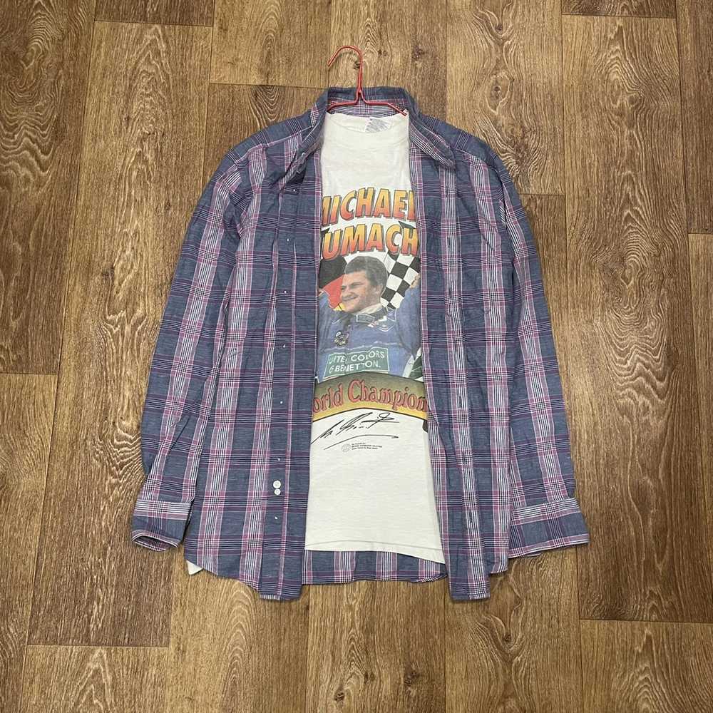 Flannel × Streetwear × Vintage Vintage Flannel Sh… - image 2