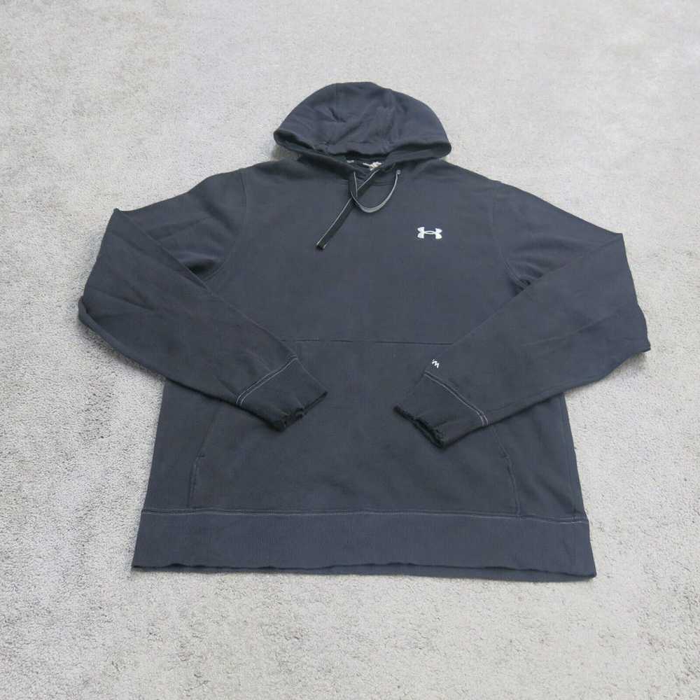 Under Armour Hoodie Mens Medium Black Loose Coupe… - image 1