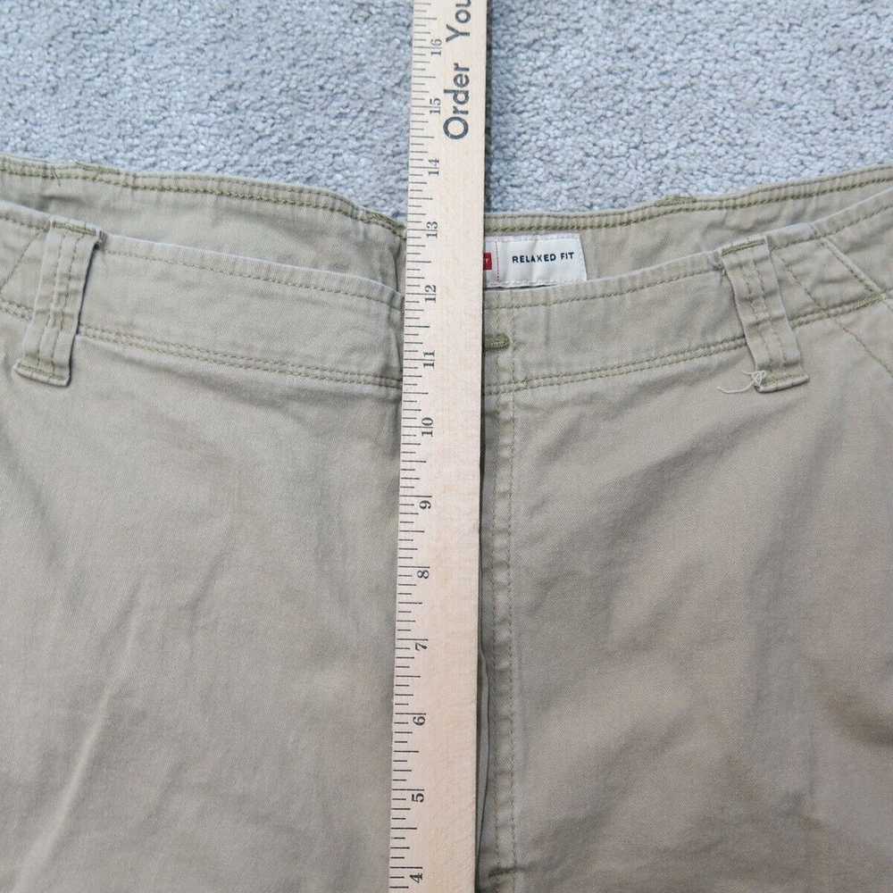 Wrangler Shorts Men 42 Brown Relaxed Cargo Mid Ri… - image 4