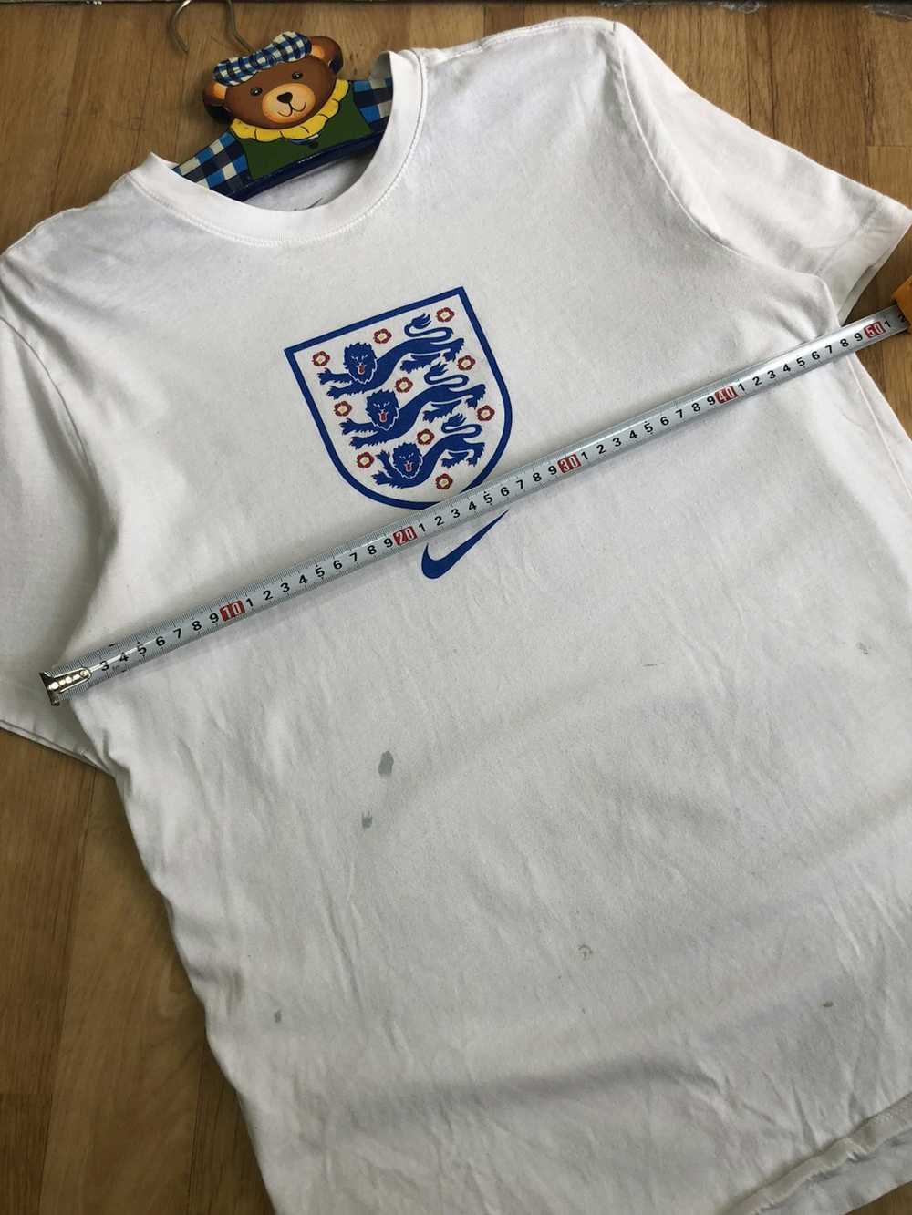Nike × Soccer Jersey × Vintage England vintage ra… - image 6
