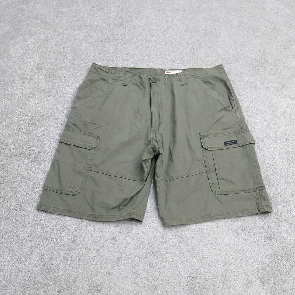 Wrangler Shorts Mens 38 Clay Gray High Rise Cargo… - image 1