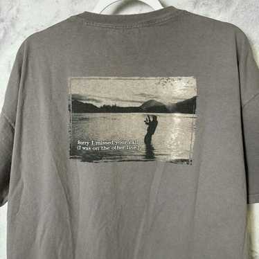 The Mountain × Vintage Vintage Fishing T Shirt Me… - image 1