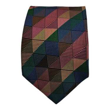 Missoni MISSONI Geometric Silk Tie ITALY 58"/ 4.2… - image 1