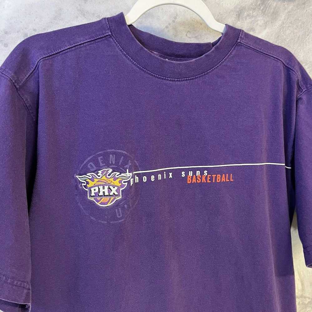 NBA × Vintage Vintage Phoenix Suns T Shirt NBA Ba… - image 4