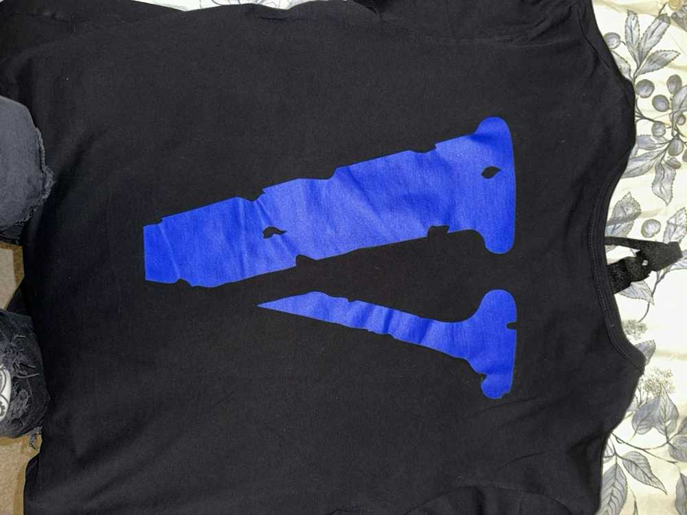 Vlone Vlone Staple Blue Tee in Black - image 3